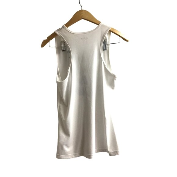 PRINCE- WOMEN'S WHITE GRAPHIC RACE BACK TANK SIZE MEDIUM - Picture 2 of 5